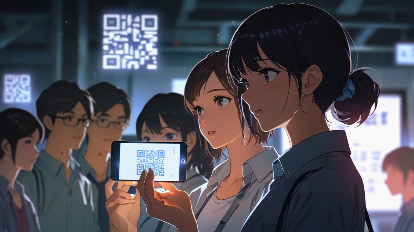 how qr code works step by step?